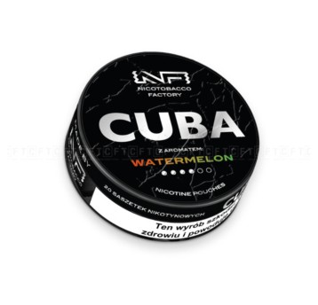 Woreczki Nikotynowe CUBA Black 20mg Watermelon