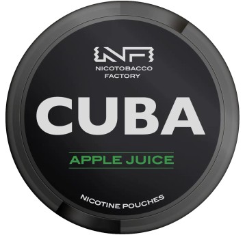 Woreczki Nikotynowe CUBA Black 66mg Apple Juice
