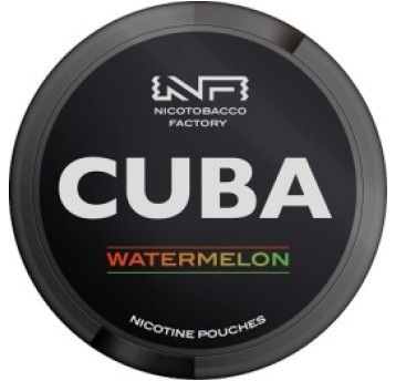 Woreczki Nikotynowe CUBA Black 66mg Watermelon