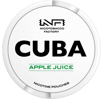 Woreczki Nikotynowe CUBA White 16mg Apple Juice
