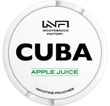 Woreczki Nikotynowe CUBA White 16mg Apple Juice
