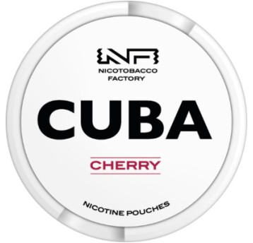 Woreczki Nikotynowe CUBA White 16mg Cherry
