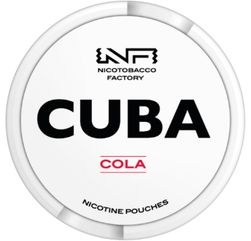 Woreczki Nikotynowe CUBA White 16mg Cola