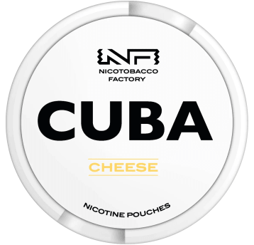 Woreczki Nikotynowe CUBA White 25mg Cheese