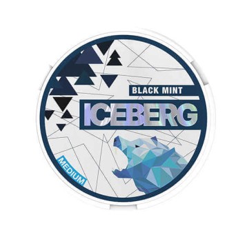 Woreczki Nikotynowe ICEBERG 20mg Black Mint