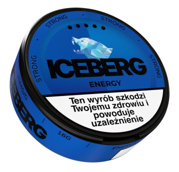Woreczki Nikotynowe ICEBERG 20mg Energy