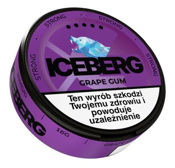 Woreczki Nikotynowe ICEBERG 20mg Grape Gum