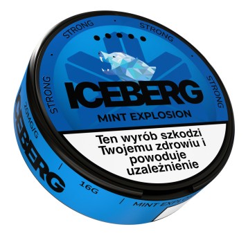 Woreczki Nikotynowe ICEBERG 20mg Mint Explosion