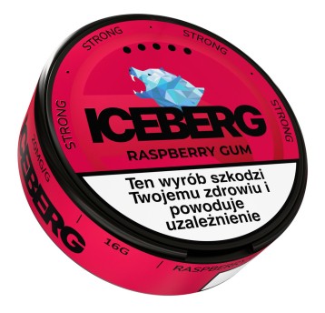 Woreczki Nikotynowe ICEBERG 20mg Raspberry Gum