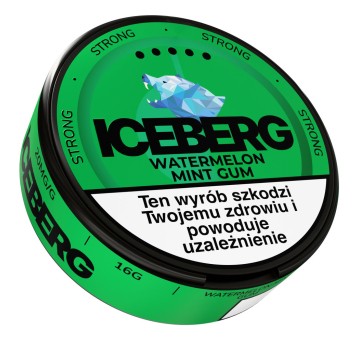 Woreczki Nikotynowe ICEBERG 20mg Watermel Mint Gum