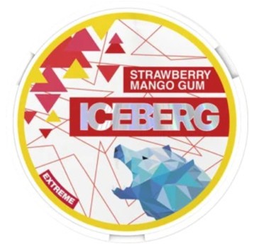 Woreczki Nikotynowe ICEBERG 50mg Straw Mango Gum
