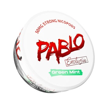 Woreczki Nikotynowe Pablo 50mg Green Mint