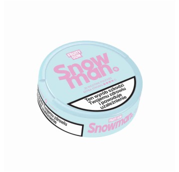 Woreczki Nikotynowe SNOWMAN 20mg Fruity Gum