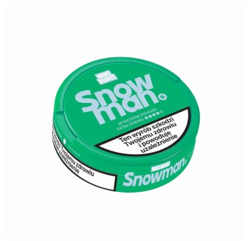 Woreczki Nikotynowe SNOWMAN 20mg Mint Brust