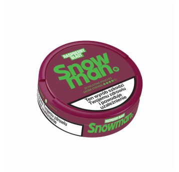 Woreczki Nikotynowe SNOWMAN 20mg Raspberry Blast
