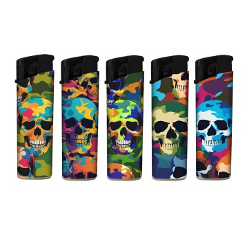 Zapalniczka Atomic F11 Camouflage Skull 50/1000