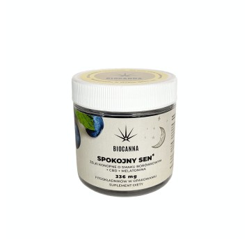 Żelki Konopne BioCanna Borówka 70g