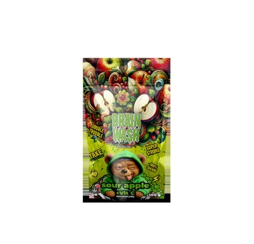 Żelki Konopne Brain Wash 100g Sour Apple