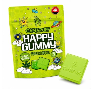 Żelki Konopne Canapuff Happy Gummy 20g Green Appli