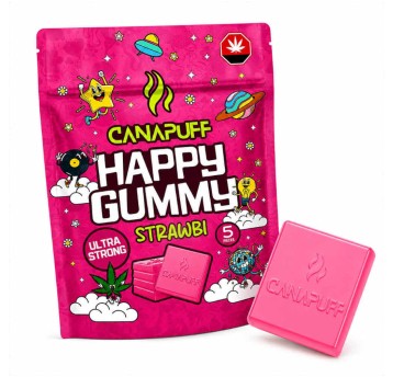 Żelki Konopne Canapuff Happy Gummy 20g Strawbi