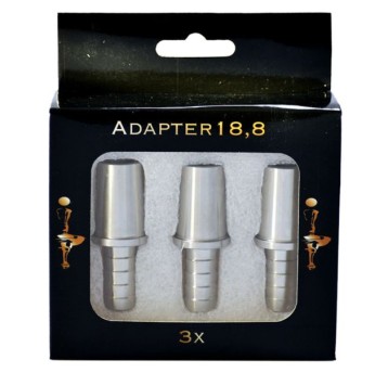 Zestaw adapterów Aladin 18,8 do shishy
